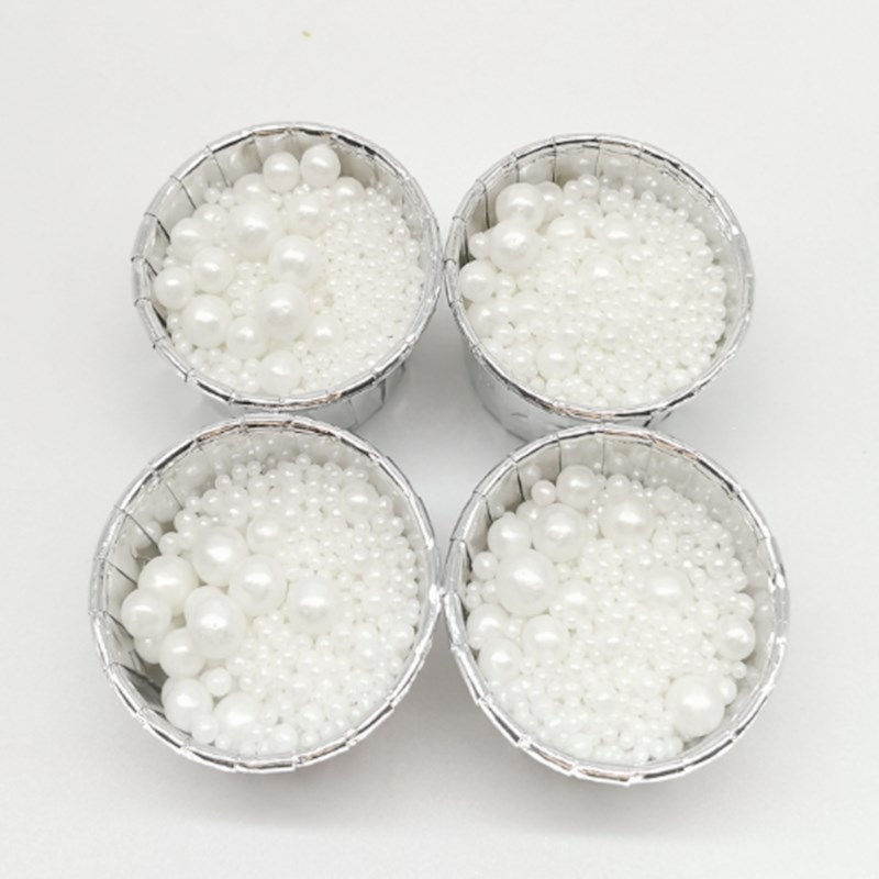 White Cake Sprinkles for Decor