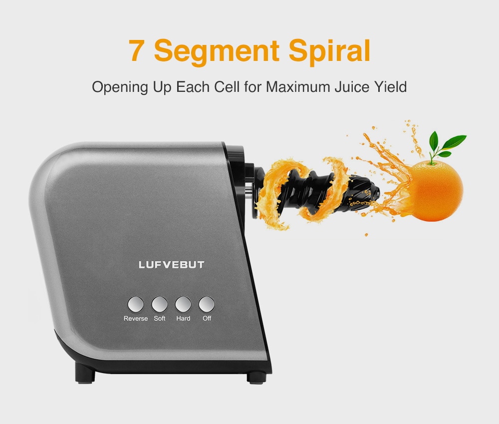 9 Segment 2 Speed Modes Juicer