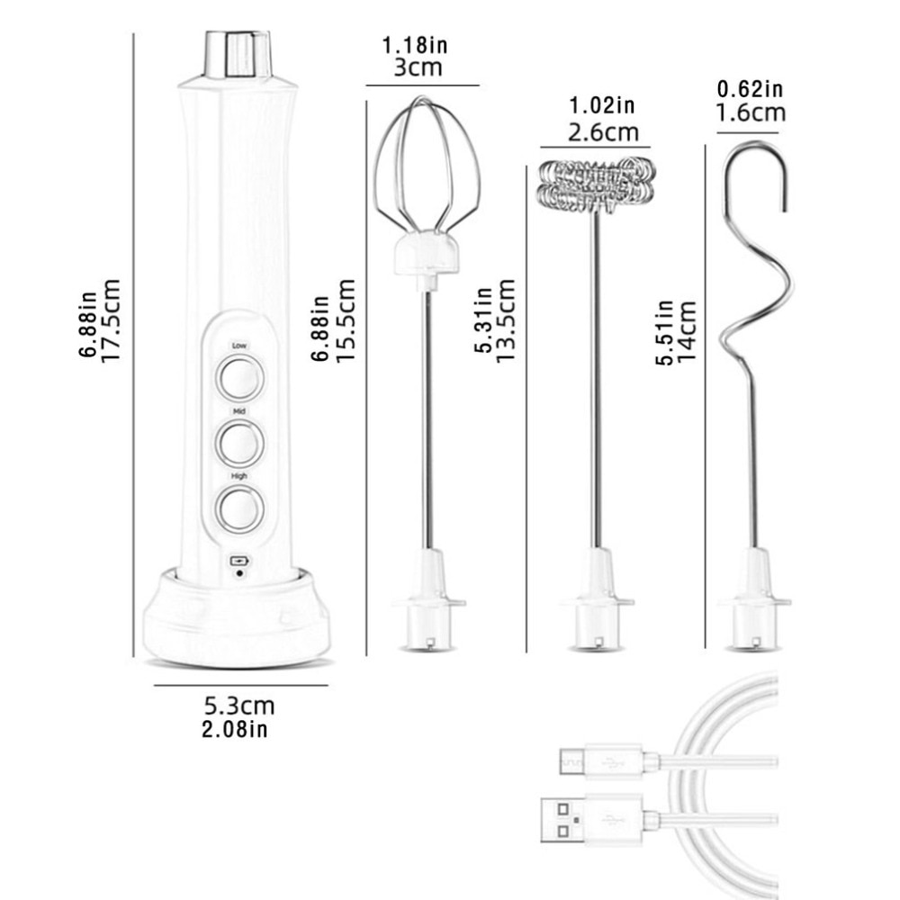 Adjustable Speed Electric Whisk