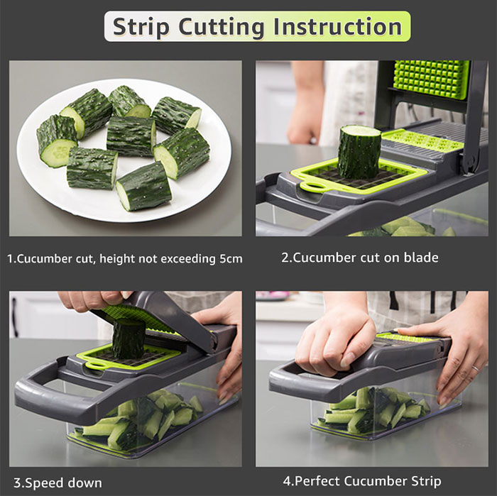 Kitchen Vegetable Mandoline Slicer